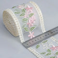 3.5" x 5 Yard Polyester Lace Trim Ribbon – DIY & Crafts Lace Trim Ribbon HIP 3.5IN x 5Yards 03