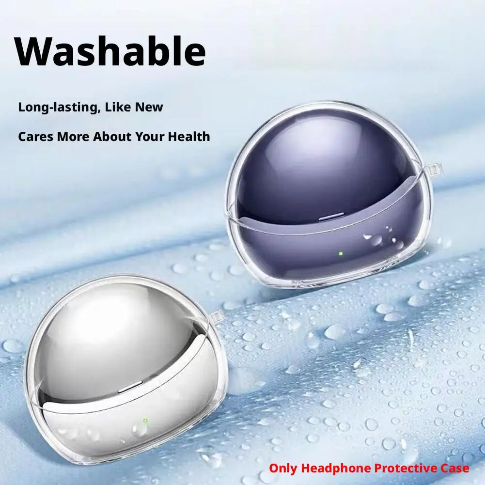 Clear Soft TPU Case For Huawei FreeClip 2 Collector Edition Shockproof Earphone Protective Cover Bare Feel Shell Accessories HIP