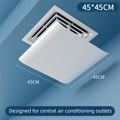 Adjustable Ceiling AC Wind Deflector 30/45cm – Anti-Draft AC Wind Deflector HIP 45-45cm