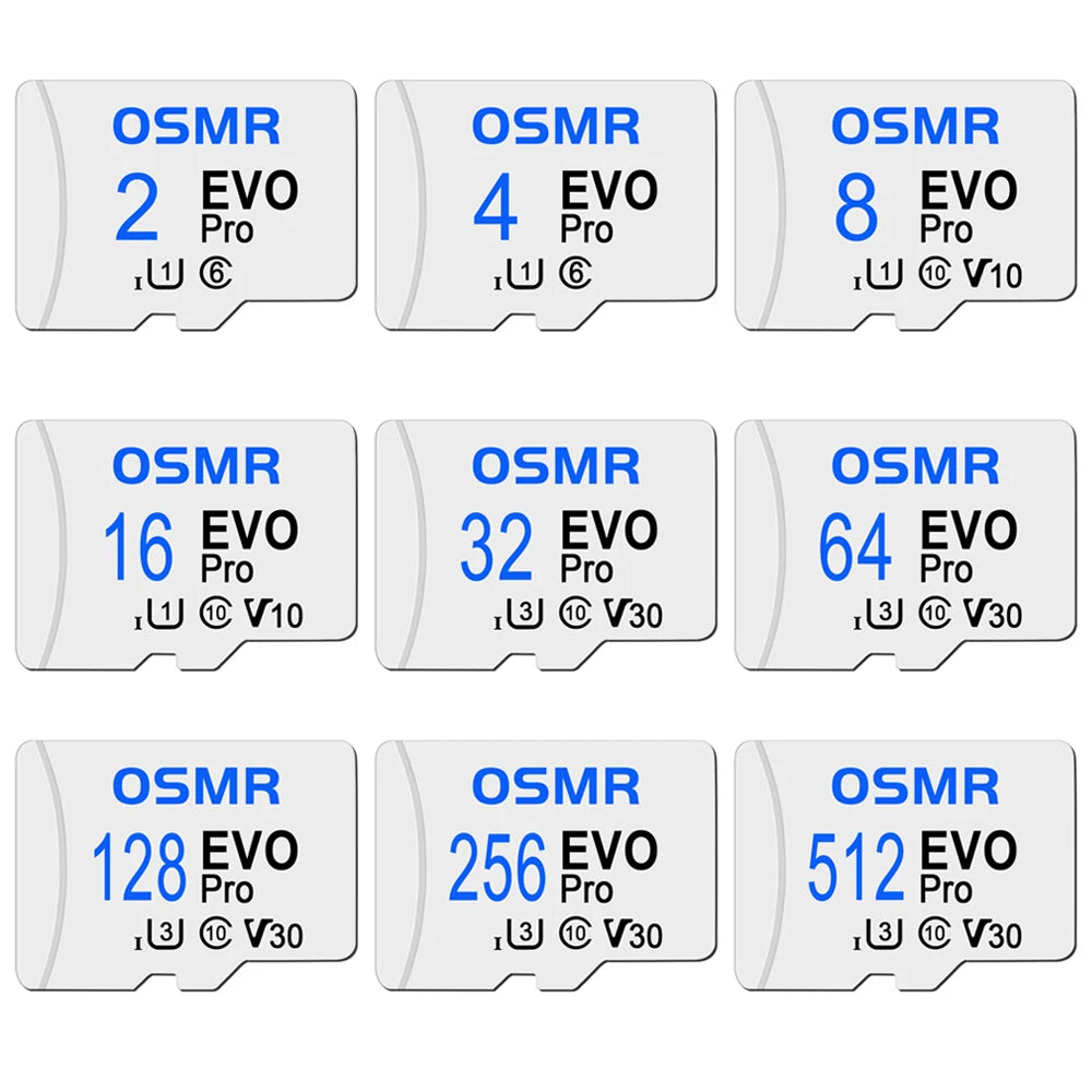 Micro SD Card Class 10 U3 A2 V30 – 2GB to 256GB | amzwn Micro SD Memory Card HIP