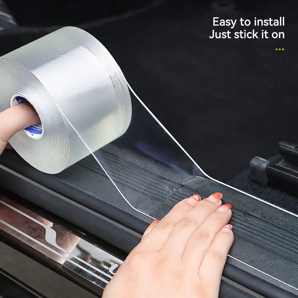 3M 5M Bike Frame Protection Stickers Nano Tape Auto Bumper Car Door Edge Guards Strips Clear Wear Surface Tapes DIY Film Tool HIP