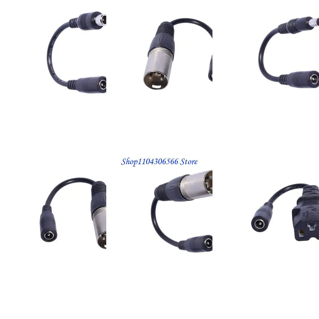 DC5521 Female Multi-Output Adapter Cable – 5525 XLR C13 DC Adapter Cable HIP