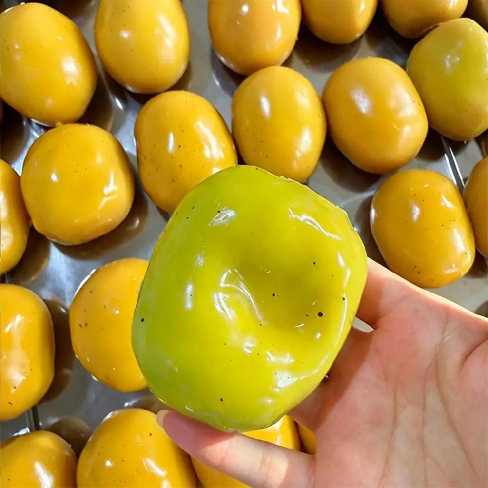 2026 DIY Temperature Adjustable Mango ASMR Building Block Pinch Ball Can Shape Decompress Toys Does Not Rebound When Squeezed HIP