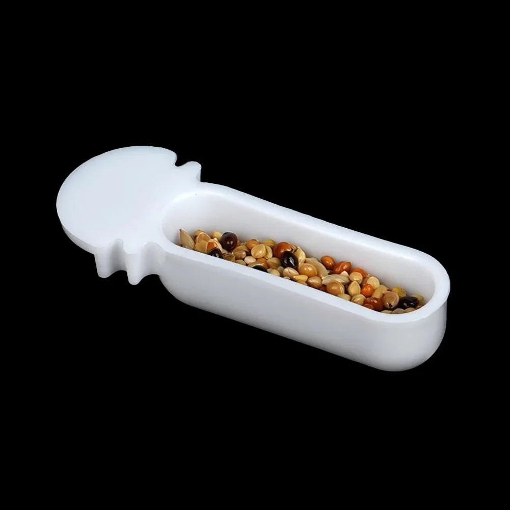 Parrot Cage Accessory Hanging Bird Feeder Foraging Toy Vegetable Clip Fruit Holder For Parakeet Budgie Cockatiel Clean Cage HIP Red