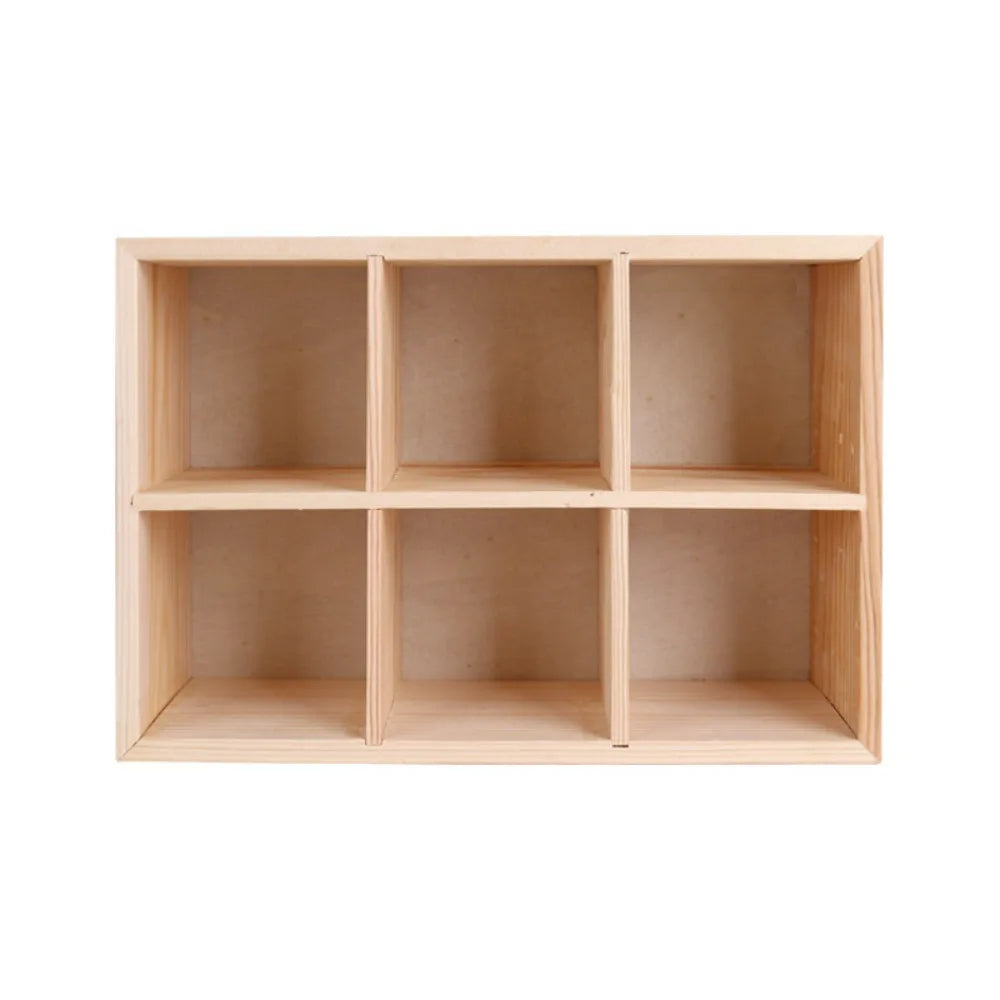 Wooden Drawer Desk Organizer – Pen, Marker & Art Storage Desk Organizer HIP plum
