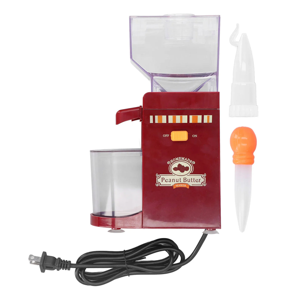 Peanut Butter Maker Home Electric Grain Grinder Anti Slip Sesame Sauce Mill Nut Butter Machine for Groundnut Almonds Cashews Haz HIP US 110V