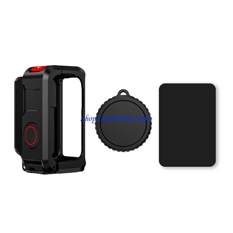 Metal Rabbit Cage for DJI Action Camera – 180° Pivot Backplate Action Camera Cage HIP