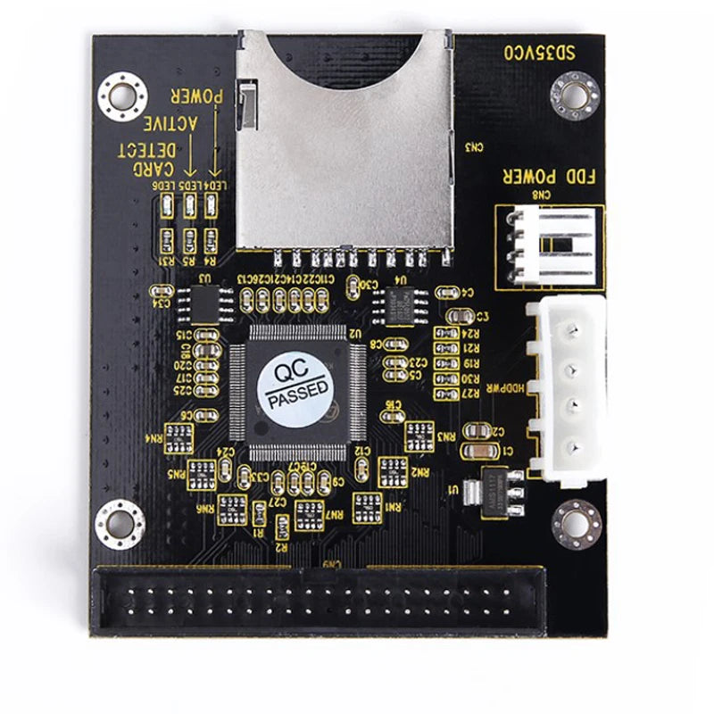 SD to IDE 40-Pin Converter Card – 3.5" Desktop Adapter IDE Storage Adapter HIP