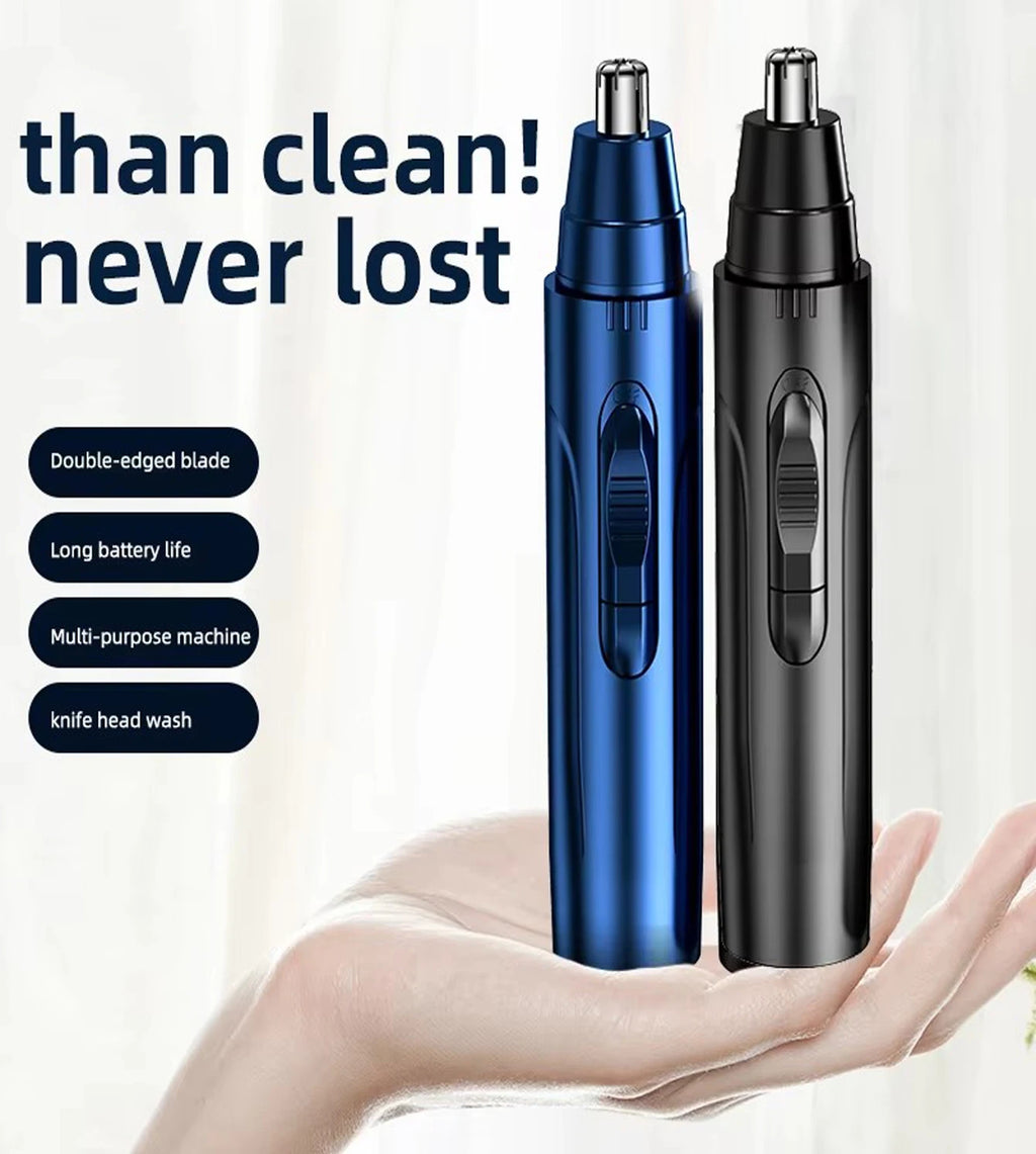 Electric Nose & Ear Hair Trimmer – Stainless Steel Blades Nose & Ear Trimmer HIP