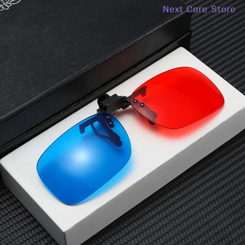 Anaglyph 3D Glasses Red Blue Green Clip-On | HIP Anaglyph 3D Glasses HIP
