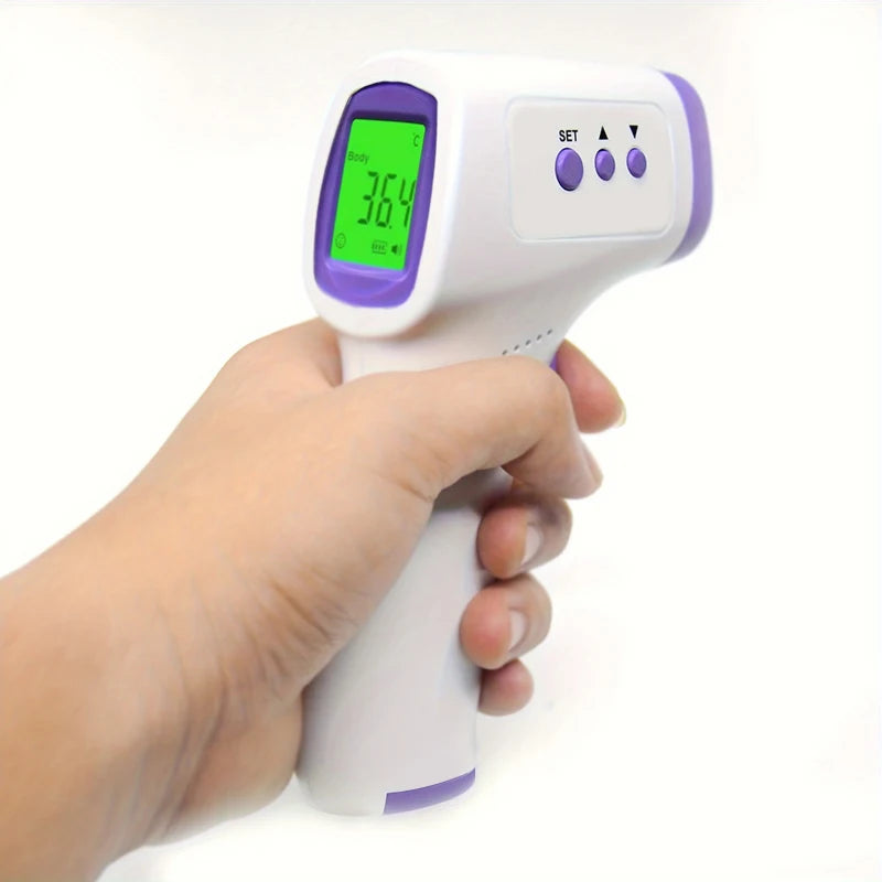 Non-Contact IR Thermometer & Finger Pulse Oximeter | Fireurus Health Monitoring Device HIP