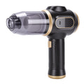 Portable Car Vacuum Cleaner Rechargeable Multi Nozzles Cordless Mini Handheld Vacuum Cleaner for Car Portable Vacuum Cleaner HIP black