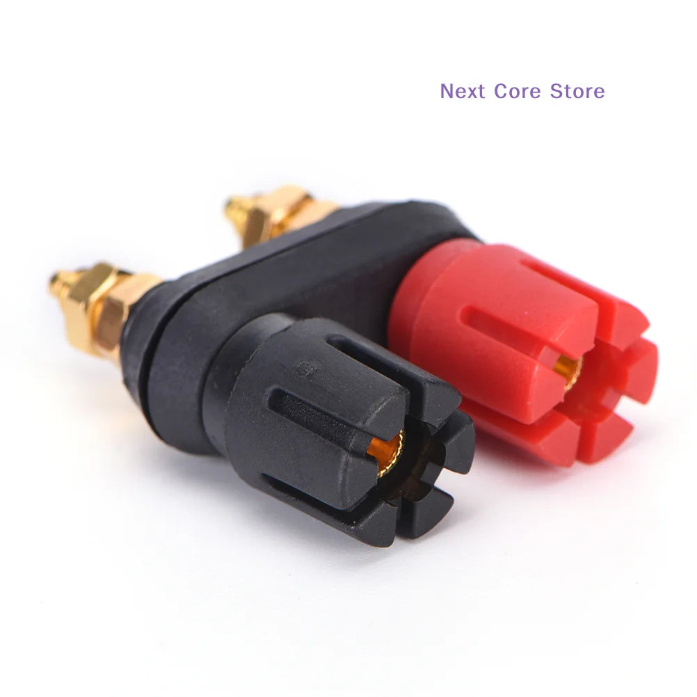 Dual Female Banana Plug 4mm Binding Post – Speaker Amplifier Speaker Binding Post HIP