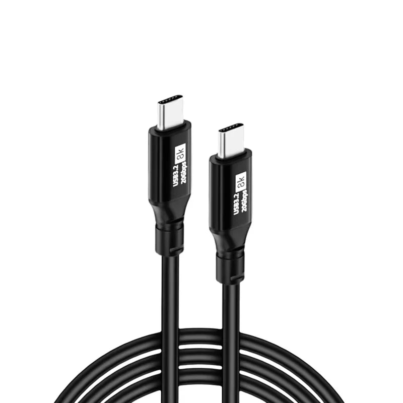 USB-C to USB-C 100W PD Cable – 20Gbps 8K Video USB 3.2 USB-C Charging Cable HIP