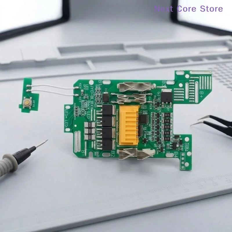 18V Li-Ion BMS PCBA Balance Charging Circuit Board BL1830–1890 Battery Circuit Board HIP