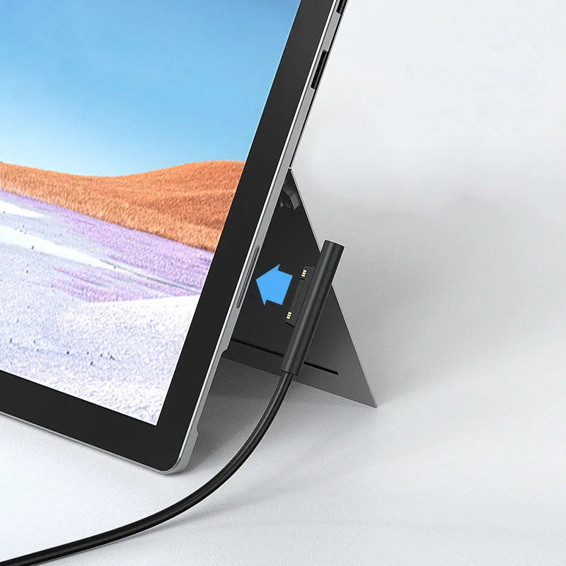 15V 3A USB-C Charging Cable for Microsoft Surface Pro 3–7 & Go Laptop Charging Cable HIP