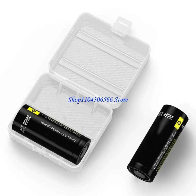 26650 Battery Storage Case – Dustproof PP Holder Box | HIP Battery Storage Case HIP