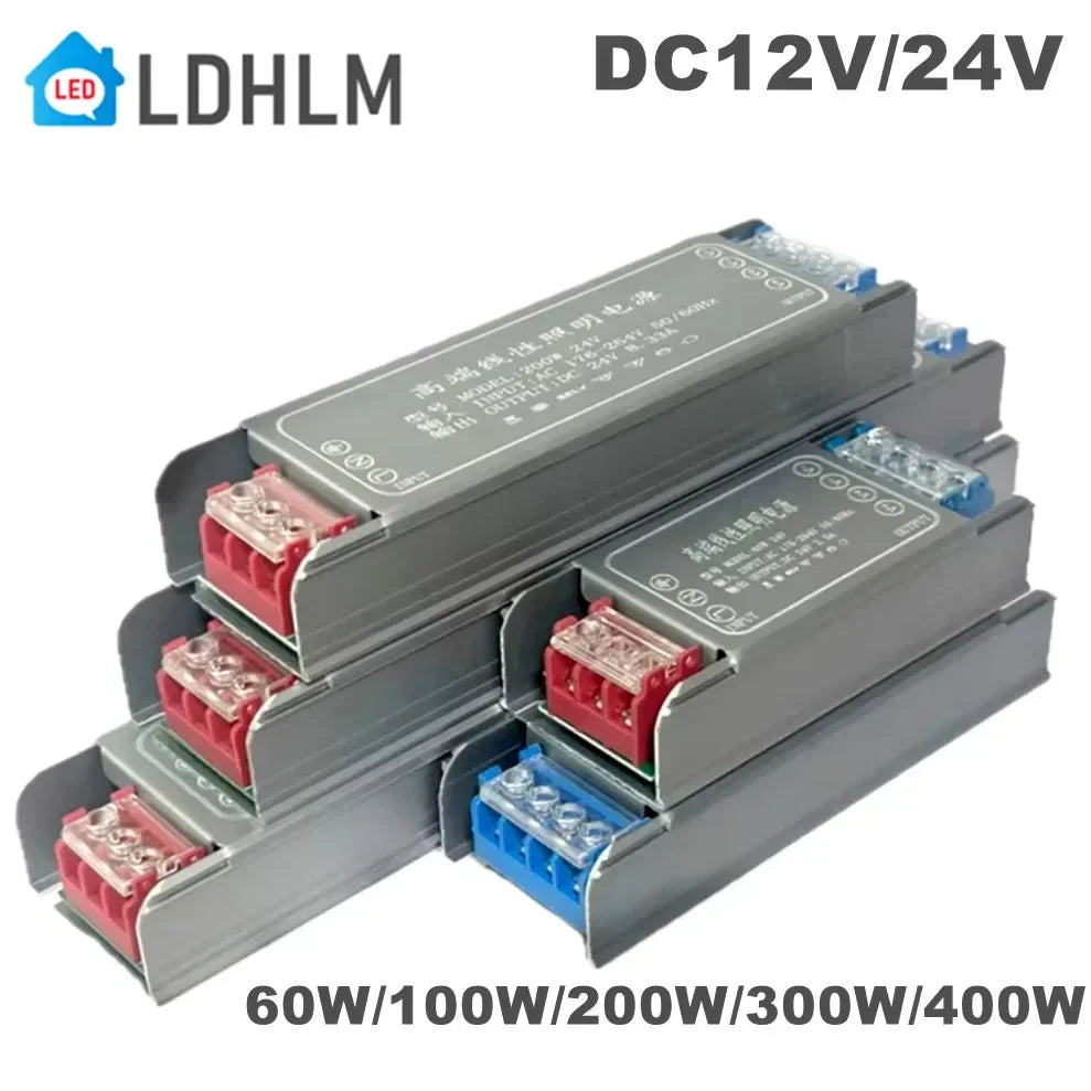DC 12V 24V Switching Power Supply – LED Driver 60W to 400W LED Power Supply HIP