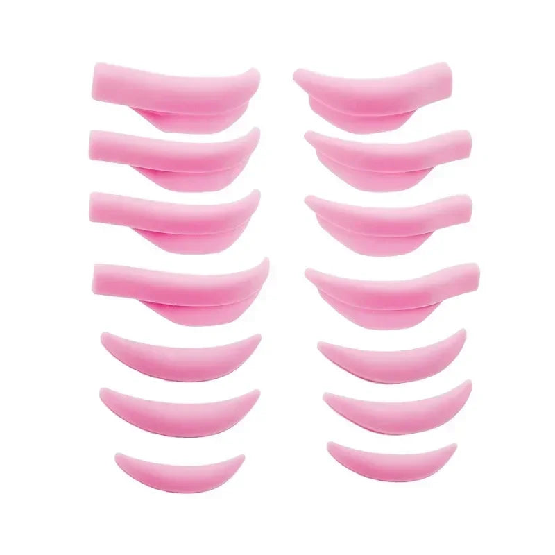Reusable Silicone Lash Lift Shield Pads – 5/7/14 Pairs Lash Lift Shield Pads HIP C780-Pink 7Pairs