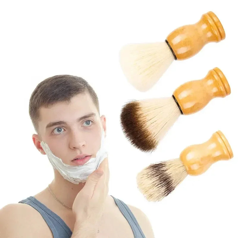 RUZOFO Men's Shaving Brush – Foam Lather & Beard Brush Shaving Brush HIP