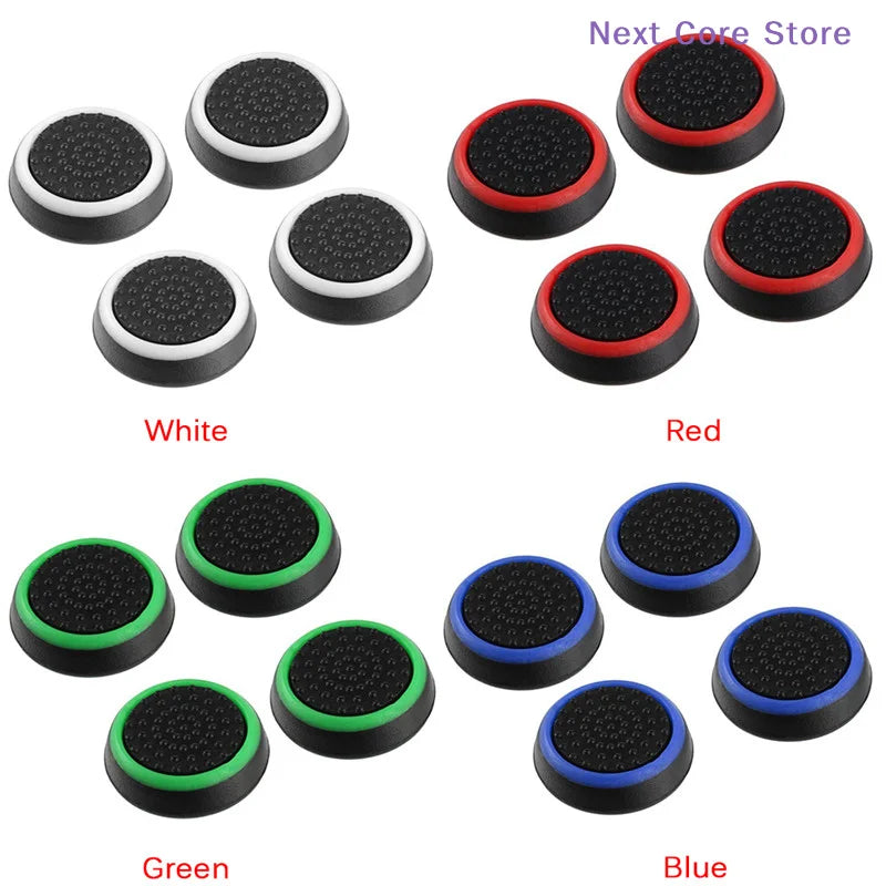 4-Pack Silicone Thumb Stick Grip Caps for Game Controllers Controller Grip Caps HIP