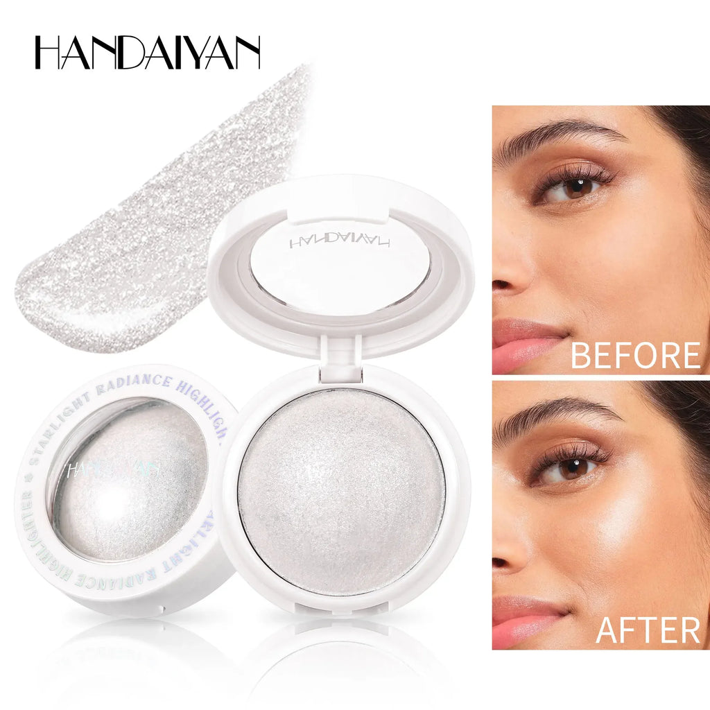 HANDAIYAN Shimmer Highlighter Bouncy Cream Glow & Contour Cream Highlighter HIP