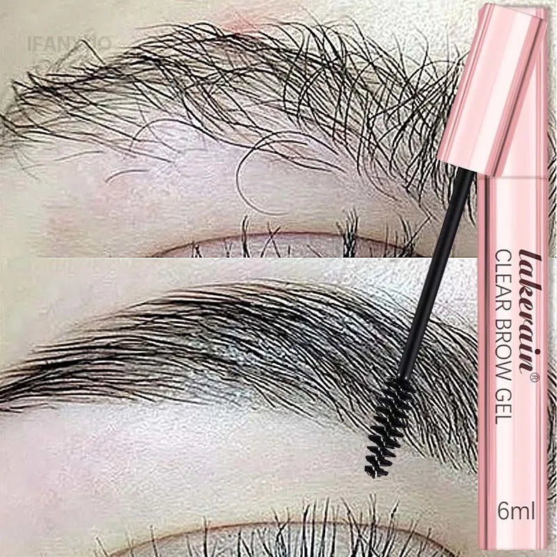 Clear Transparent Waterproof 3D Eyebrow Styling Gel Quick-drying Eyebrow Sculpt Soap Lasting Natural Wild Brow Setting Wax Cream HIP