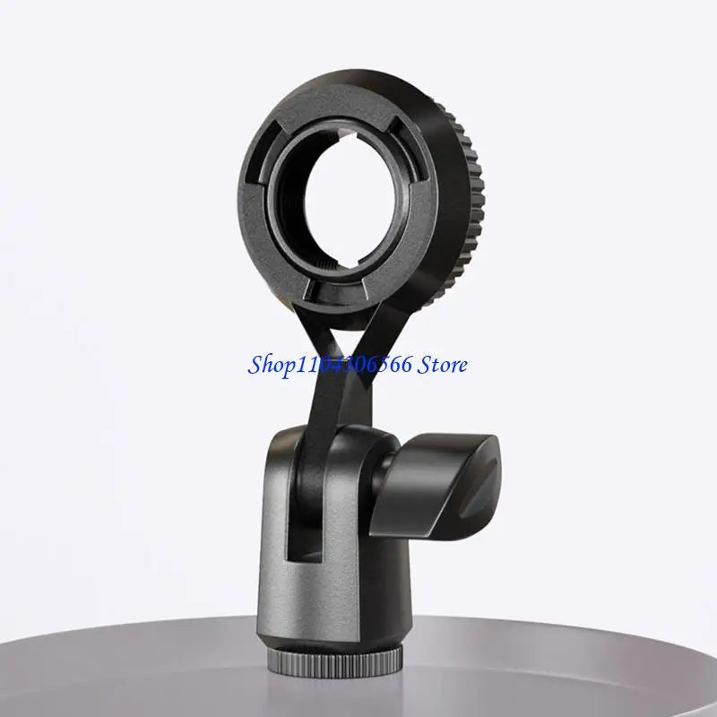 Universal Rotating Mic Stand Clip – Adjustable Microphone Holder Microphone Holder Clip HIP