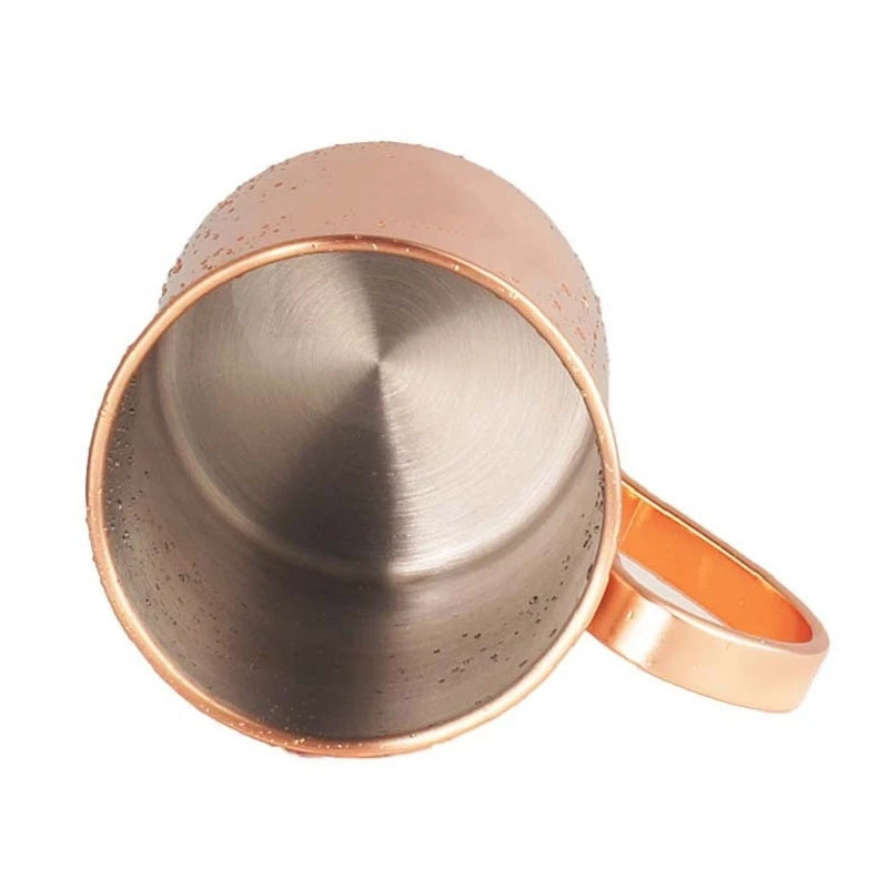 400mL Copper Plated Stainless Steel Mug – Beer, Coffee & Cocktails Copper Plated Mug HIP