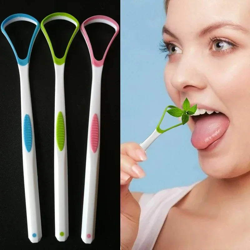Reusable Tongue Scraper & Mouth Brush | Fresh Breath Kit Tongue Scraper HIP