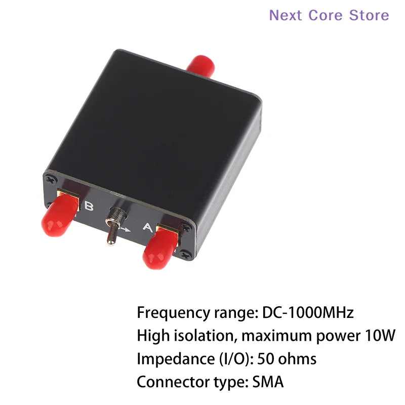 10W SMA Manual RF Antenna Switch – DC to 1000 MHz RF Antenna Switch HIP