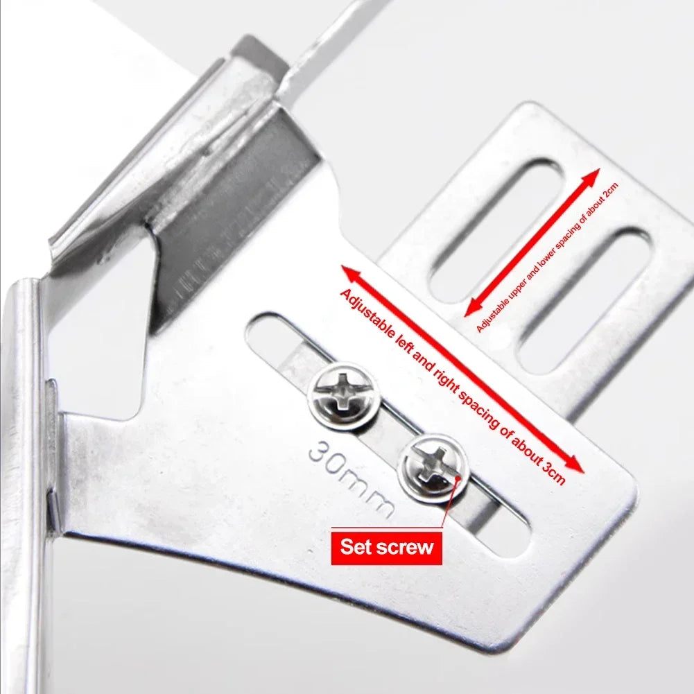 Sewing Machine Hemming Device Double Fold Bias Binding Right-Angle Edging Pull Tube Four Fold Pull Tube For Household industrial HIP