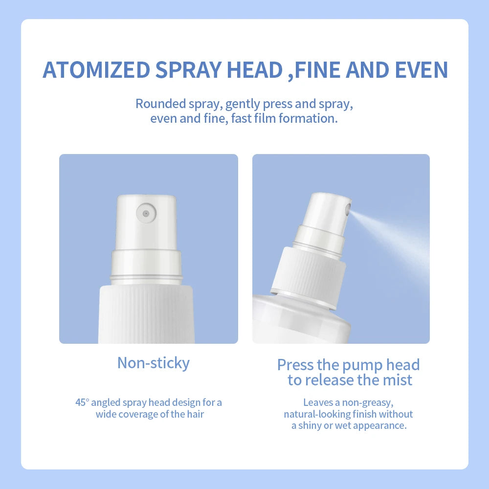 Volumizing Sea Salt Hair Spray Dry Shampoo Anti-Frizz Detangler Long Lasting Hair Styling & Care Product HIP