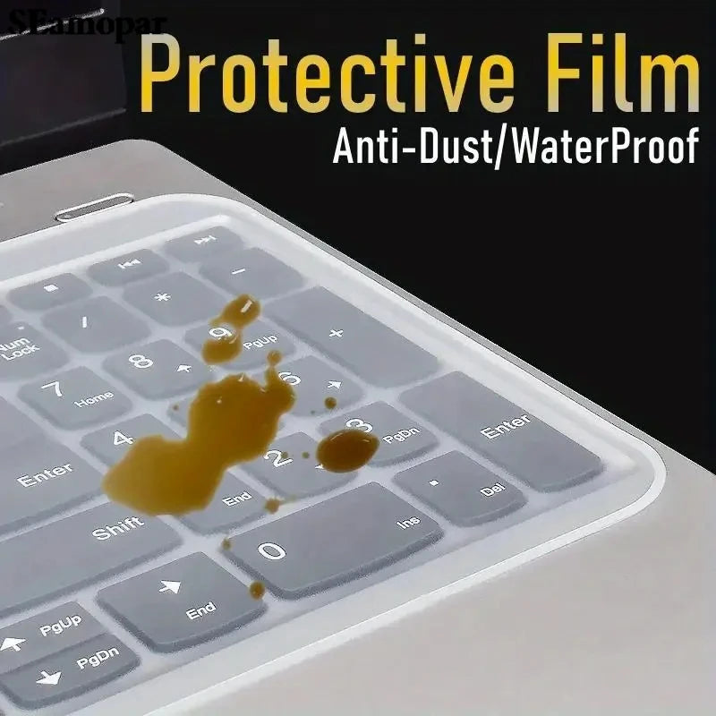 Universal Silicone Laptop Keyboard Cover – Waterproof, 13–17" Keyboard Cover HIP