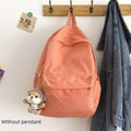 Waterproof Nylon Shoulder Backpack – Large Capacity Travel Bag Shoulder Backpack HIP orange