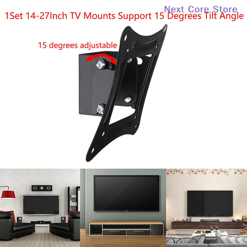 TV Wall Mount Bracket for 14–27" LCD LED Flat Panel Screens TV Wall Mount Bracket HIP