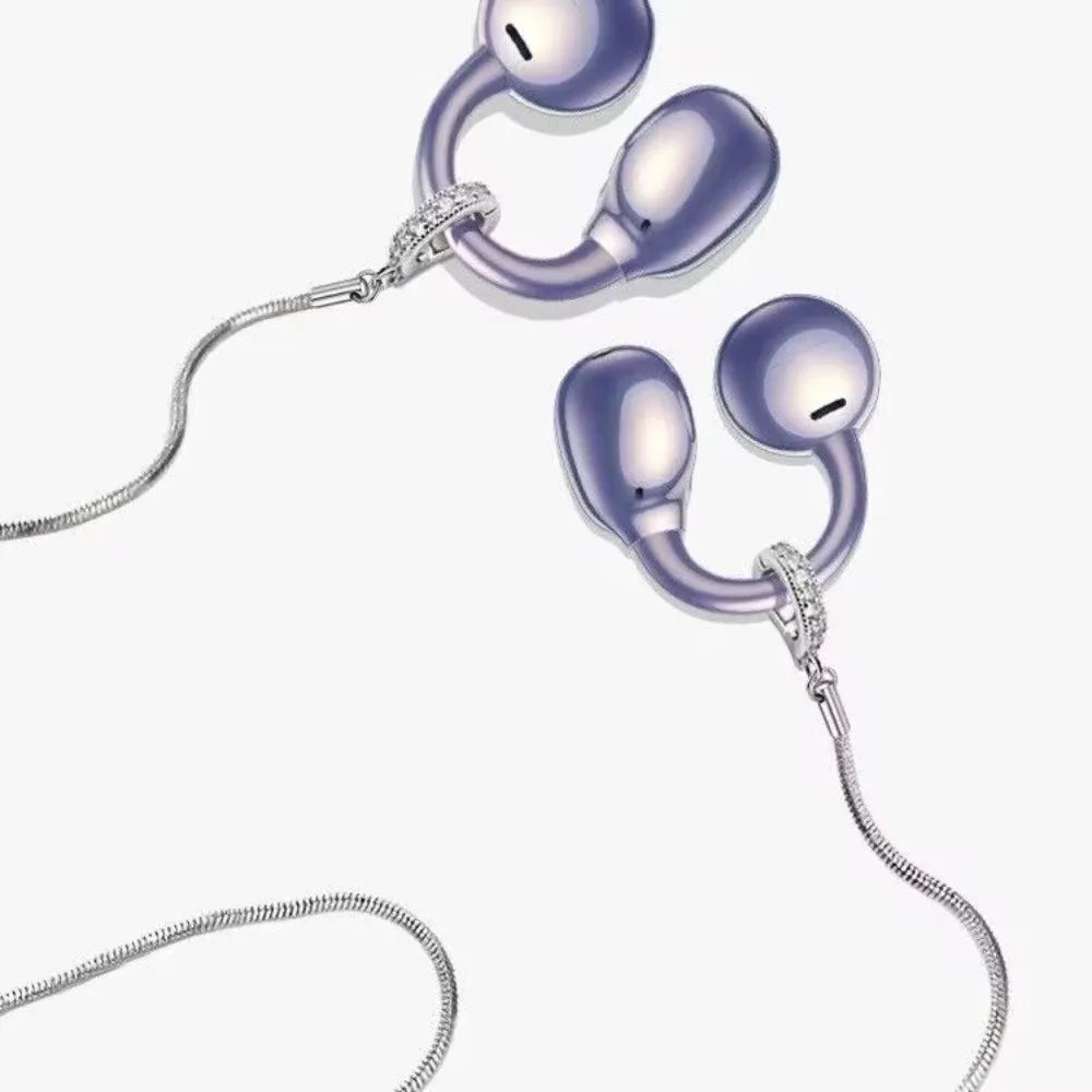 Anti-Drop Safety Strap & Chain for Wireless Ear Clip Earbuds Earbud Safety Strap HIP