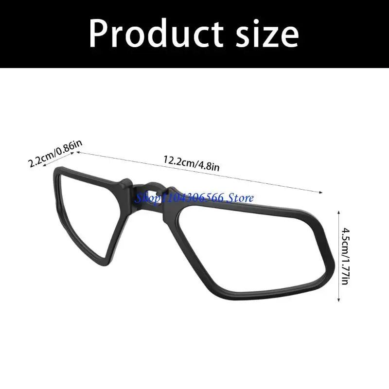 Clip-On Glasses Frame Adapter – No Modification Required Glasses Frame Adapter HIP