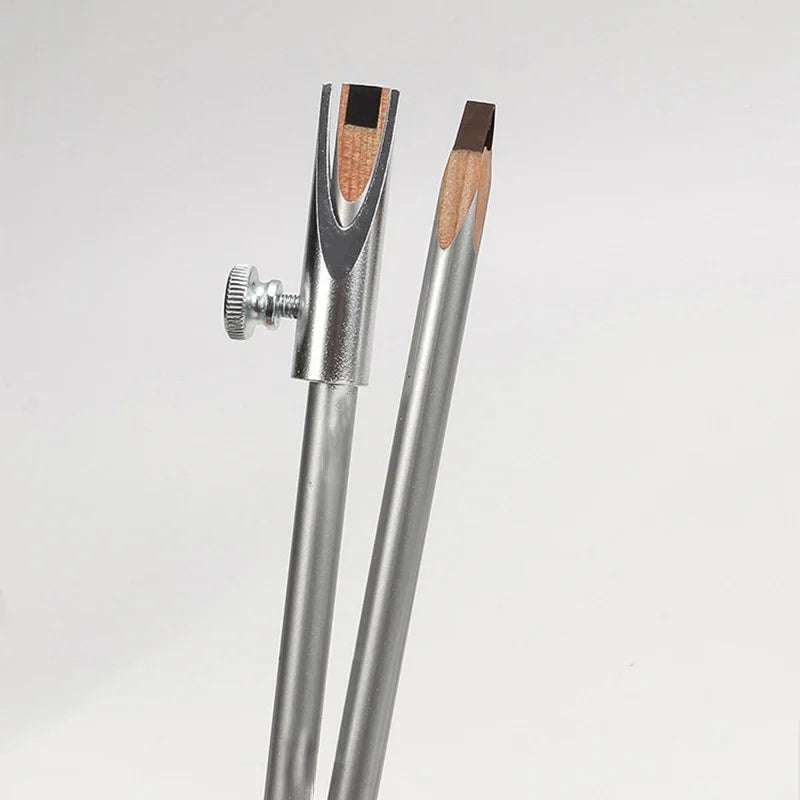 Microblading Eyebrow Pen Sharpening Tool Aluminum Alloy Eyebrow Pencil Sharper Makeup Tool Kits for Beginner Fixing Eyebrow Pen HIP