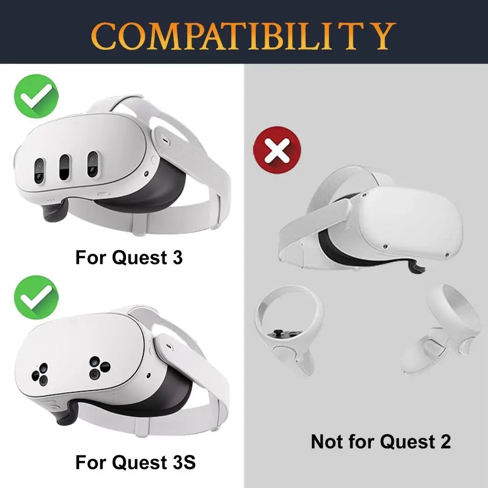 VR Controller Wrist Strap for Meta Quest 3 & 3S – Anti-Drop VR Controller Strap HIP