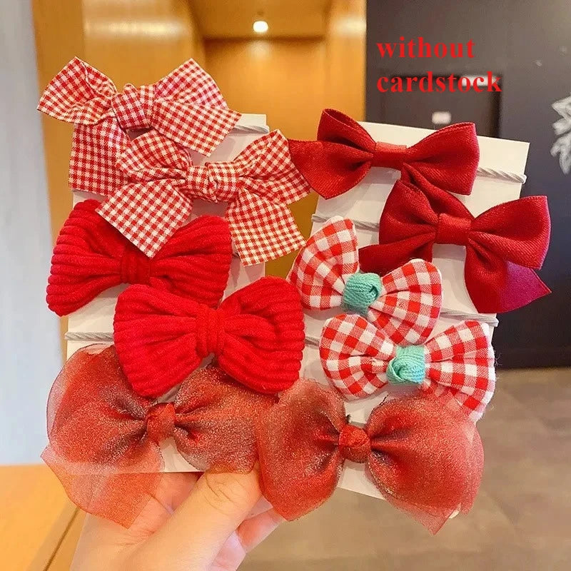 10-Pack Girls' Scrunchies & Elastic Hair Bands – Kids Kids Hair Scrunchies HIP C07-color 07