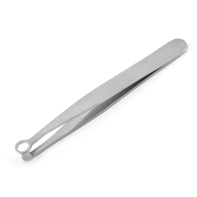 Manual Nose Hair Trimmer – Stainless Steel Round Safety Tip Nose Hair Trimmer HIP C614-silver