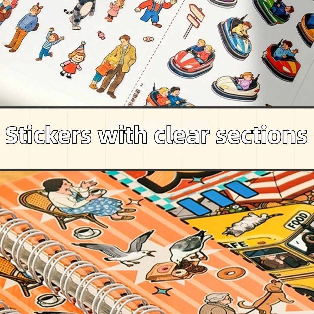 3D Miniature DIY Sticker Book – Scrapbooking & Journaling Kit DIY Sticker Book HIP