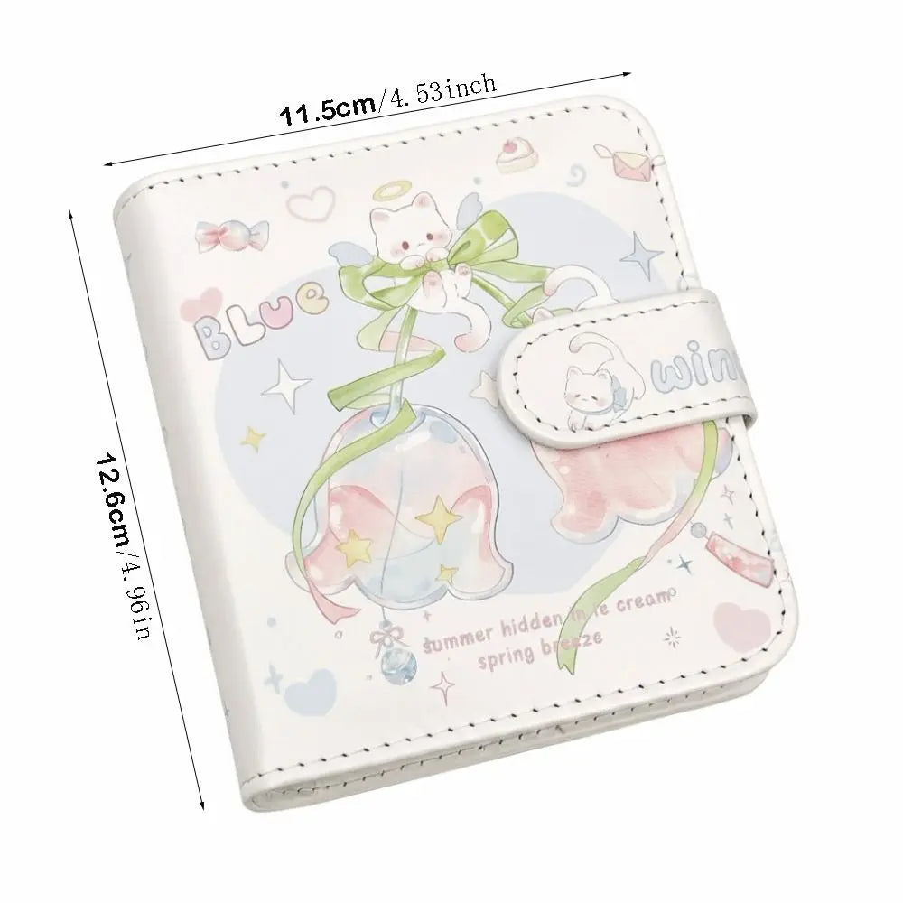M5 PU Leather Card Book – 20-Page Idol & Photo Card Album Card Collection Album HIP