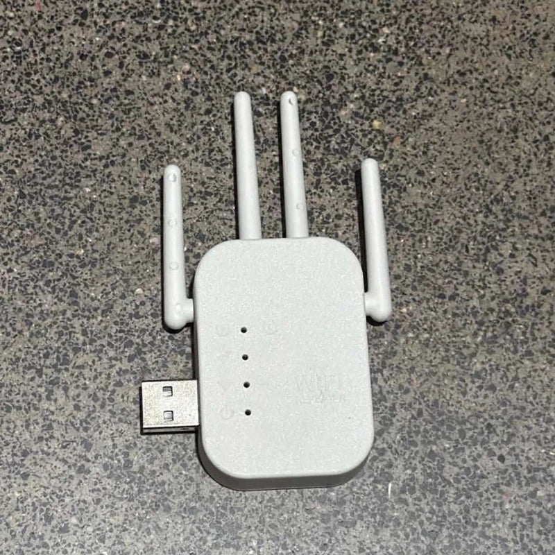 300Mbps Dual Band WiFi Repeater – 5G/2.4G Range Extender WiFi Range Extender HIP One Size