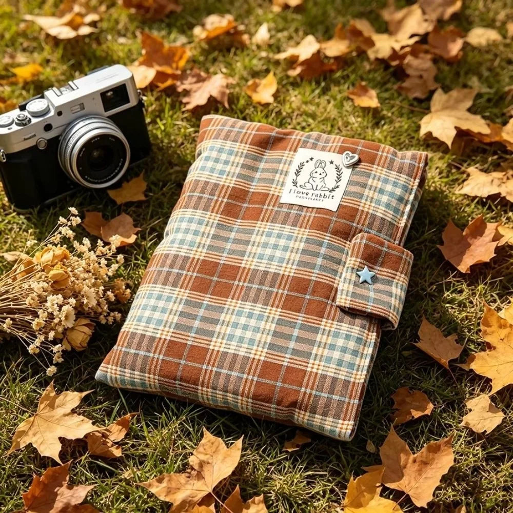 6-7 Inch E-Reader Sleeve – Plaid Padded Shockproof Pouch E-Reader Sleeve HIP