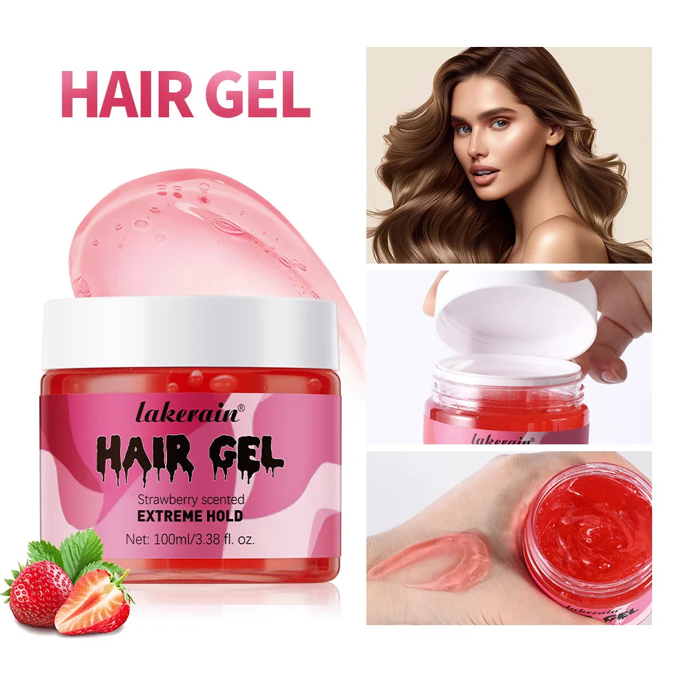 Edge Control Hair Cream Anti-Frizz Curl Defining Smoothing Moisturizing Non-Sticky Styling Cream HIP