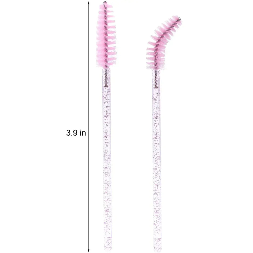 500/1000pcs Disposable Mascara Wands & Spoolie Brushes – RUZOFO Disposable Spoolie Brushes HIP