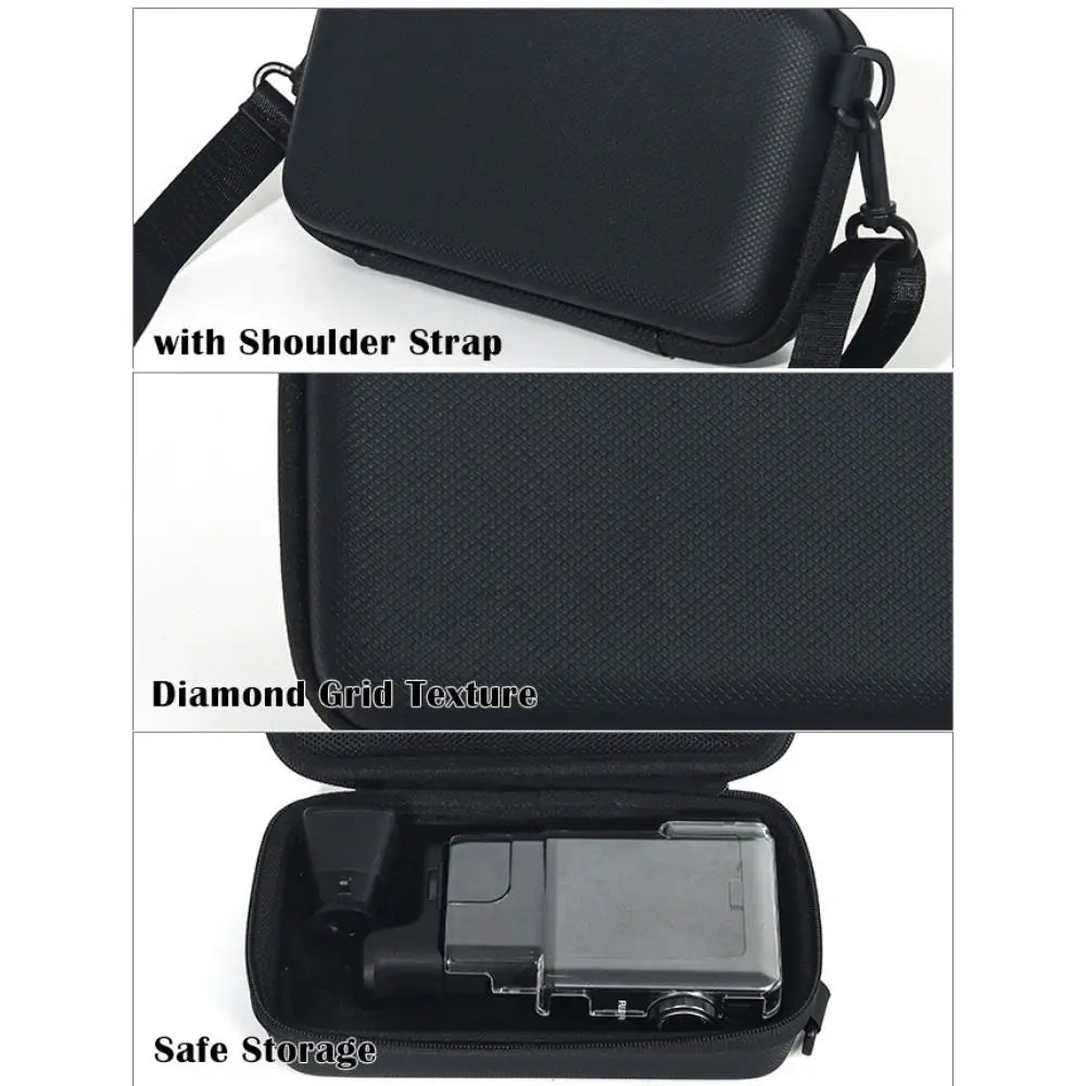 EVA Hard Case for Fujifilm Instax Mini Evo Cinema | Black Camera Carrying Case HIP