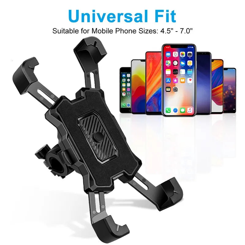 Universal Motorcycle & Bike Handlebar Phone Mount Holder Handlebar Phone Mount HIP